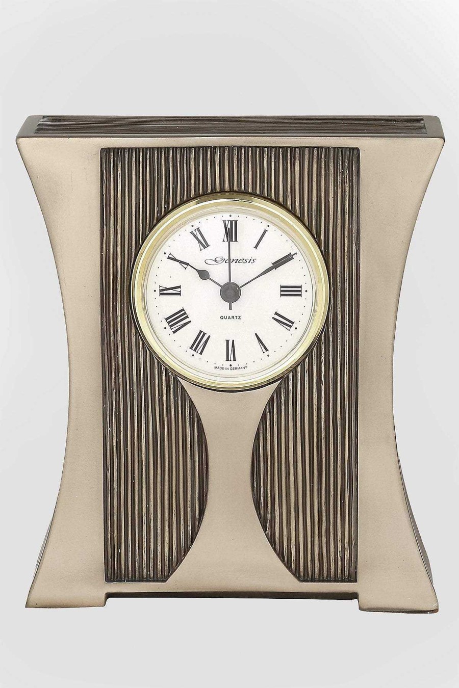 Homeware | Genesis Modern Bronze Clock