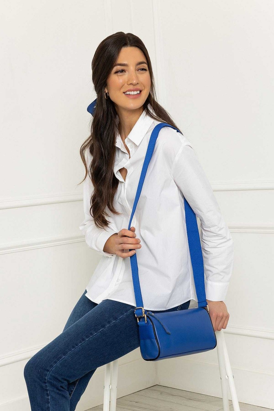 Accessories | SOUL Accessories Leather Cross Body In Blue