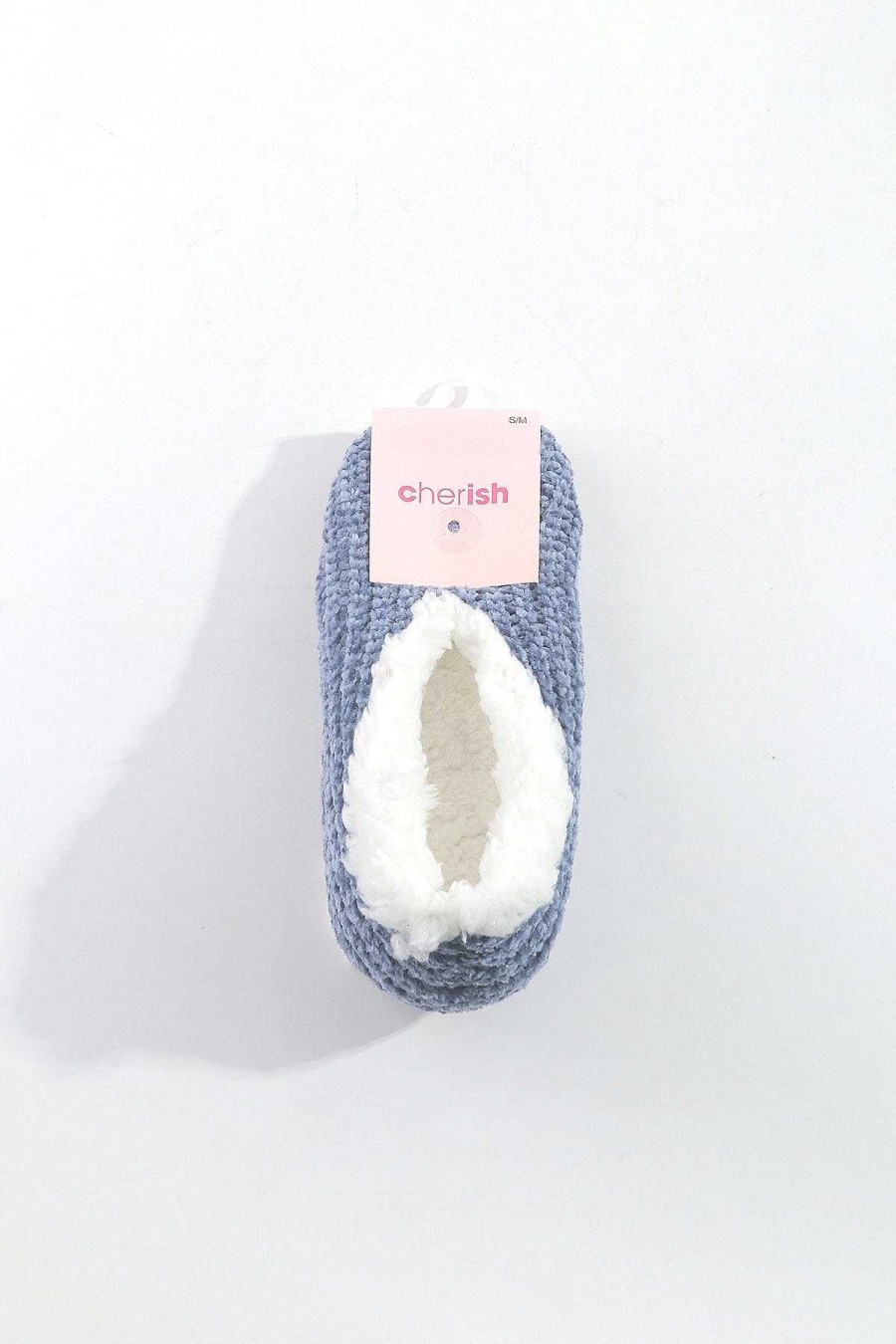 Nightwear | SOUL Accessories Cosy Knit Slipper Sock In Navy