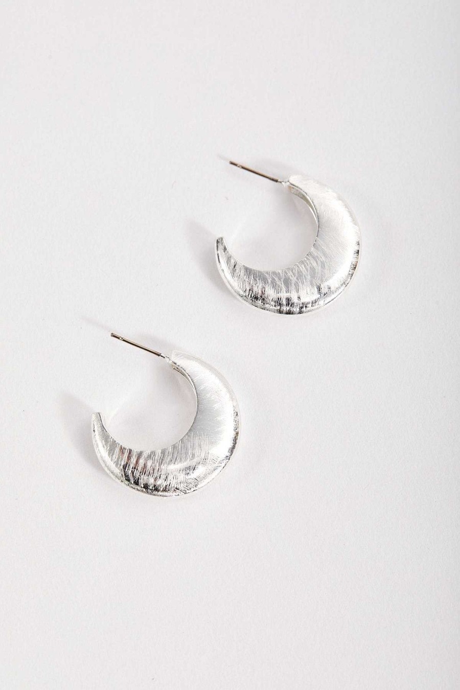 As Seen On Social | Soul Jewellery Textured Open Hoop Earrings