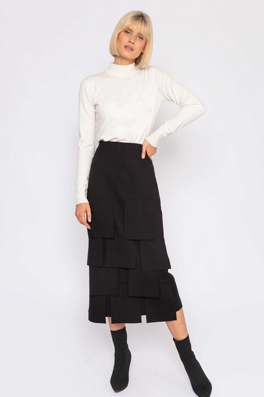 Skirts & Shorts | Peruzzi Squares Skirt In Black