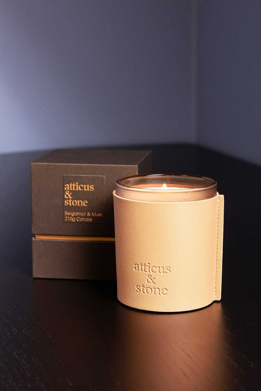 Homeware | Atticus & Stone Bergamot And Musk Candle