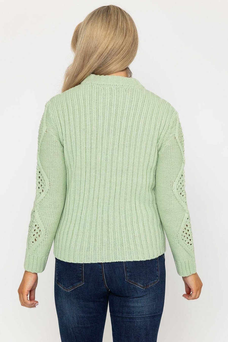 Jumpers & Cardigans | Kelly & Grace Weekend Cable Knit Crew Neck