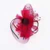 Fascinators | SOUL Accessories Burgundy Hairband Fascinator