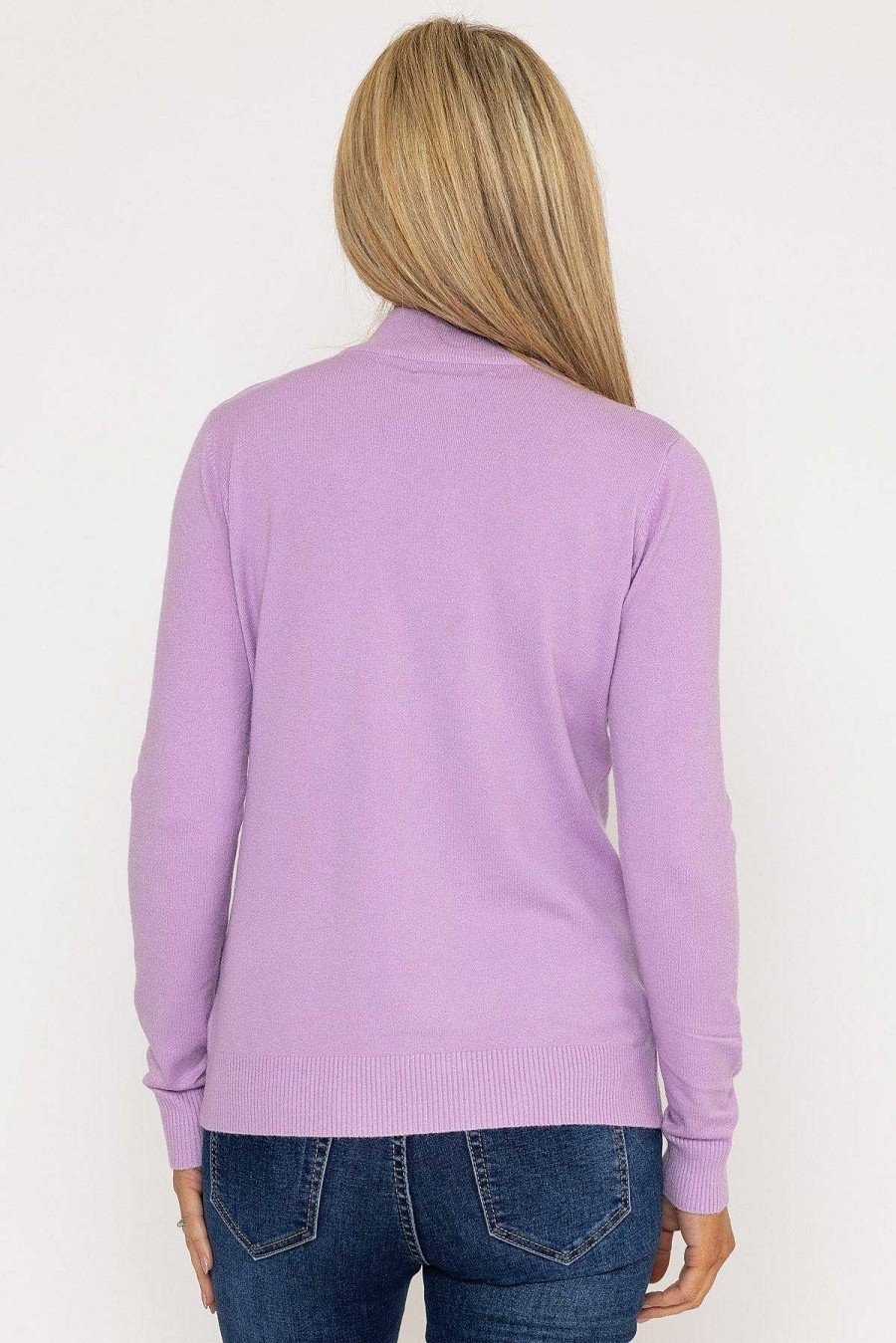 Jumpers & Cardigans | J'aime la Vie Turtleneck Knit In Lilac