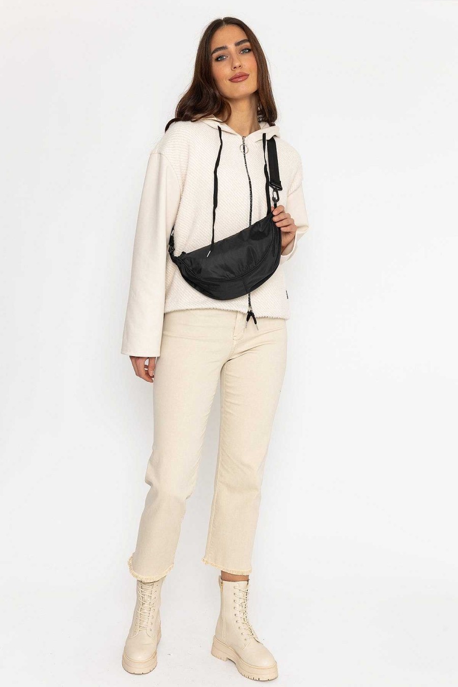 Accessories | SOUL Accessories Crescent Shape Crossbody In Black