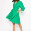 Sale Dresses | Pala D'oro Isla Green Knee Length Dress