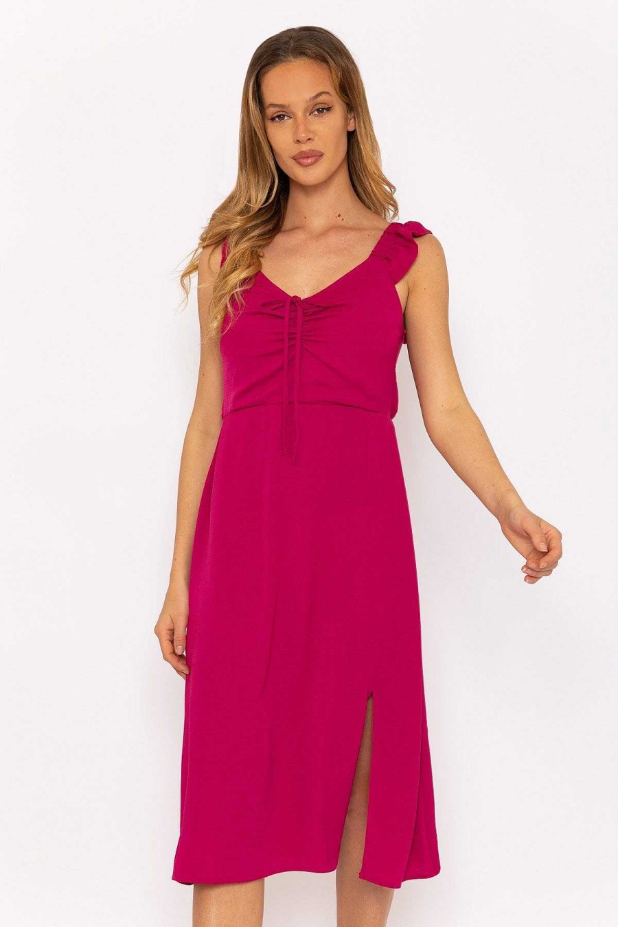 Sale Dresses | Rowen Avenue Adeline Pink Midi Dress