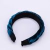 Hair Bands | SOUL Accessories Teal Velvet Plaited Hairband