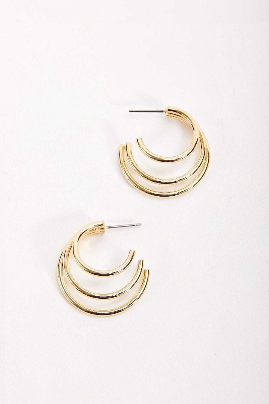 Earrings | Soul Jewellery Triple Hoop Earrings