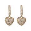 Boxed Gifts | Knight & Day Gold Heart Drop Earrings