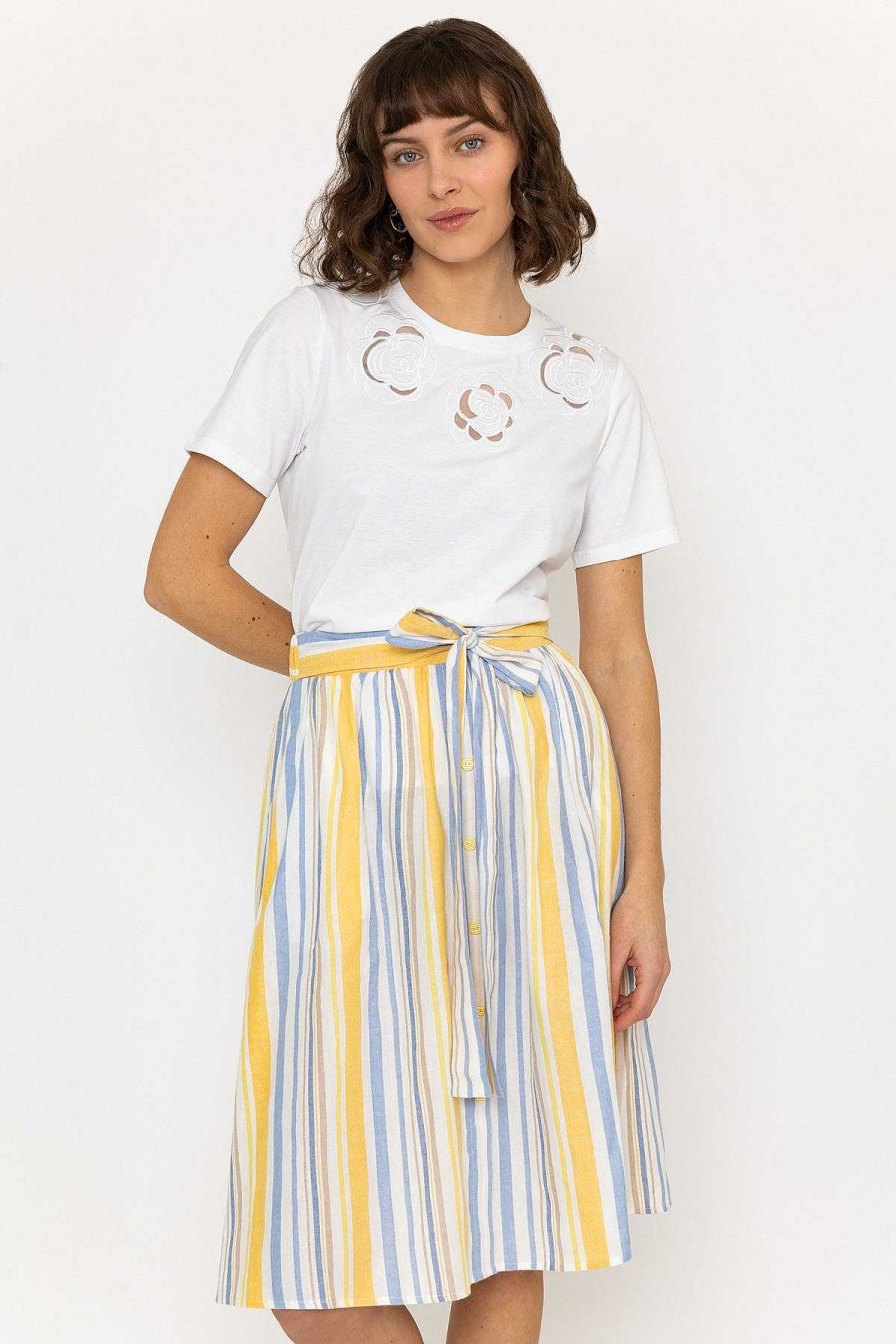 Skirts & Shorts | Rowen Avenue Stripe Midi Skirt