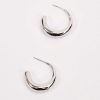 Earrings | Soul Jewellery Silver Open Hoop Earrings