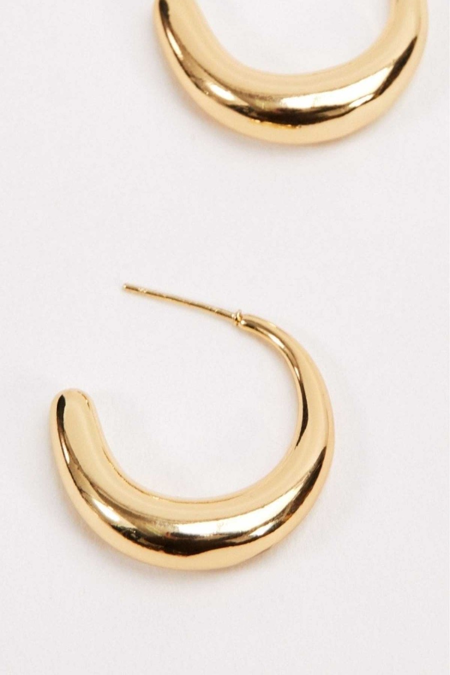 April Edit | Soul Jewellery Gold Open Hoop Earrings