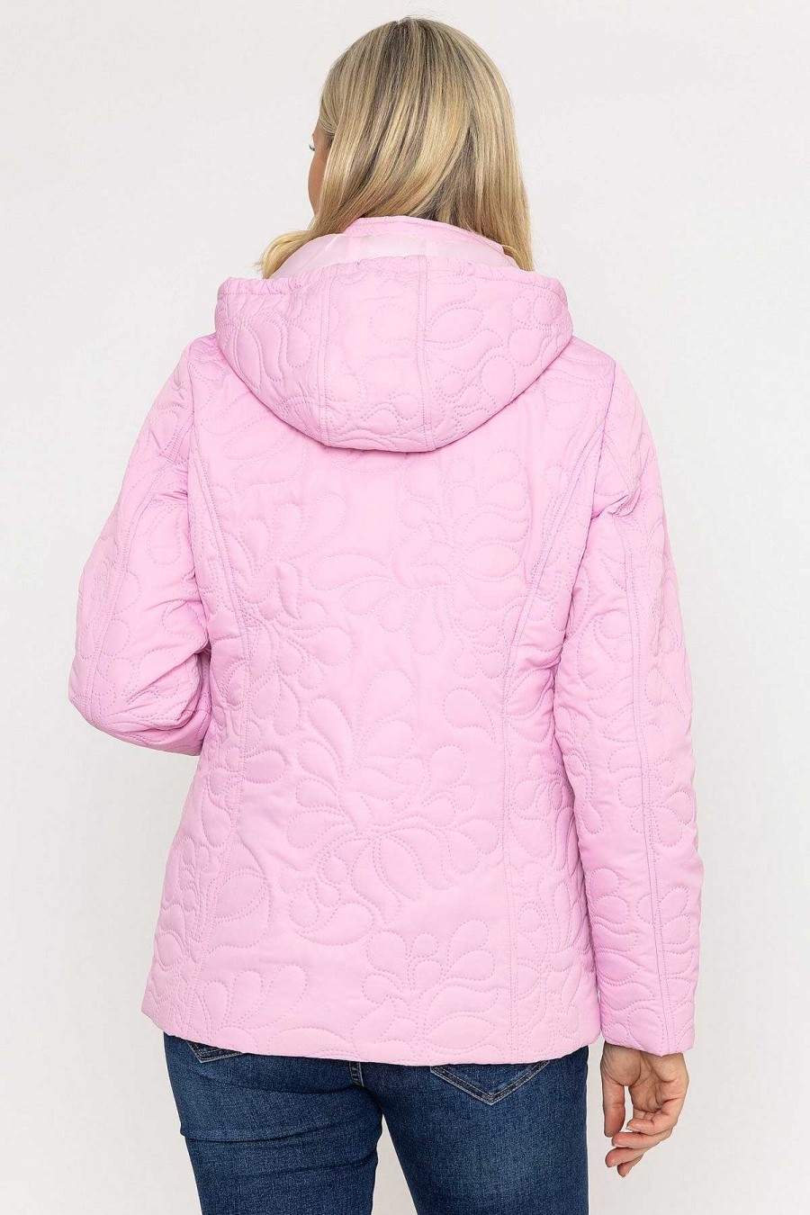 Coats & Jackets | Voulez Vous Embossed Quilted Jacket