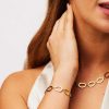 As Seen On Social | Knight & Day Carley Gold Bracelet