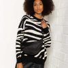 Jumpers & Cardigans | Pala D'oro Sport Zebra Print Knit