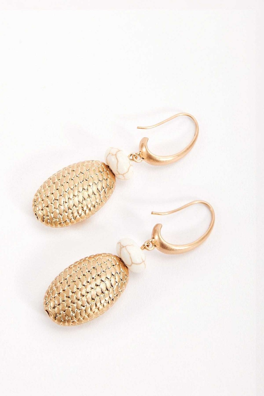 Earrings | Soul Jewellery Gold Oval Earrings