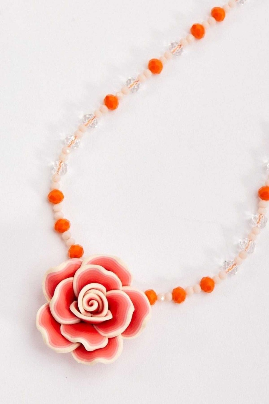 April Edit | Soul Jewellery Coral Flower Necklace