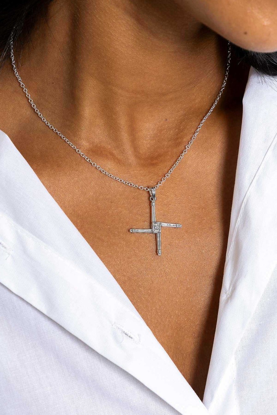 As Seen On Social | Cherish St. Brigids Cross In Silver