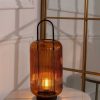 Homeware | Kirkwood Led Amber Glass Lamp