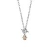 Boxed Gifts | Newbridge Silverware Jewellery Light Peach T-Bar Pendant