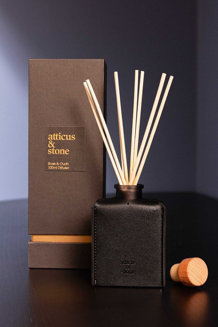 Homeware | Atticus & Stone Brass And Oudh Reed Diffuser