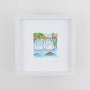 Homeware | Blue Shoe Gallery One Love Small Framed Art Print