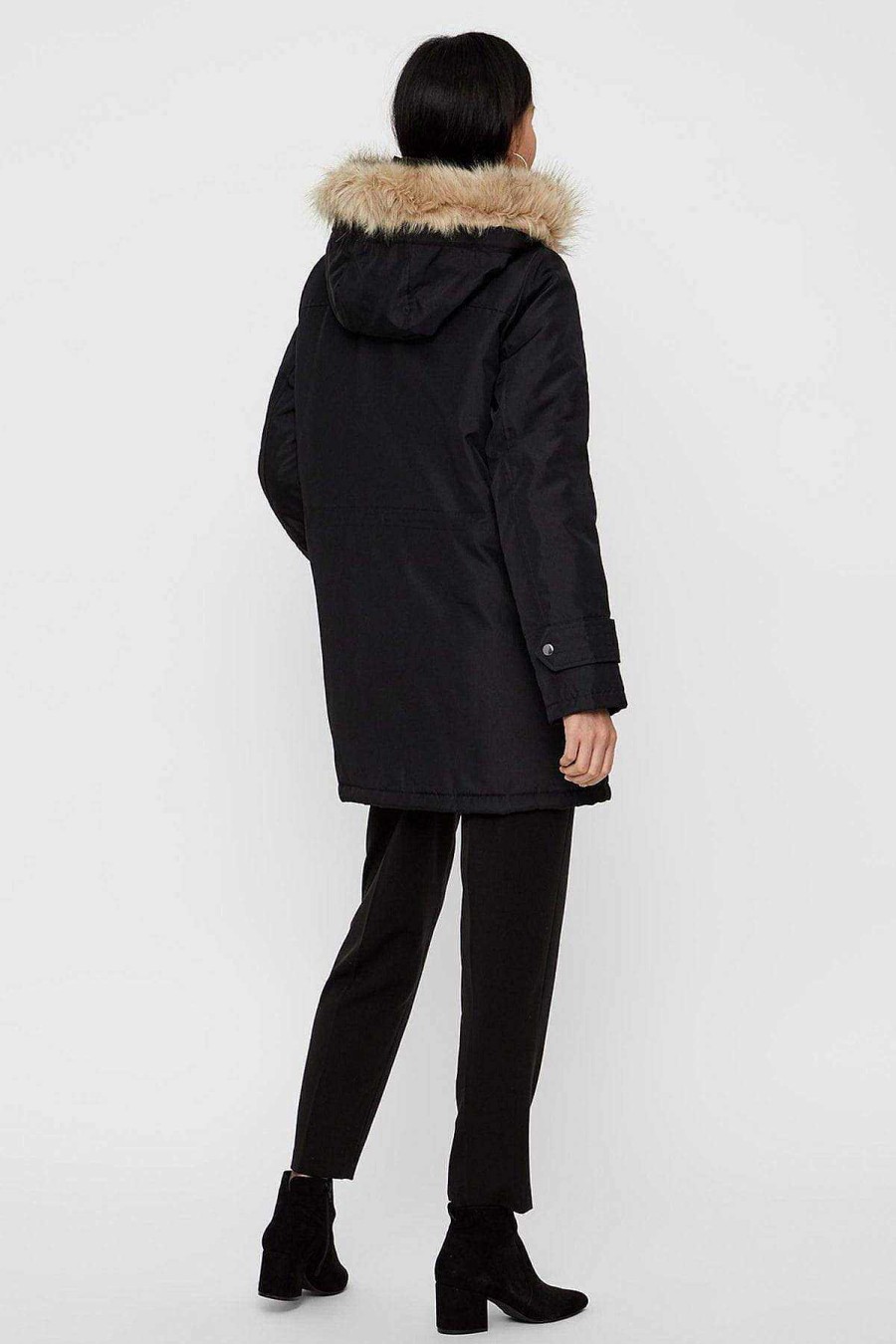 Coats & Jackets | Vero Moda Excursion Parka In Black