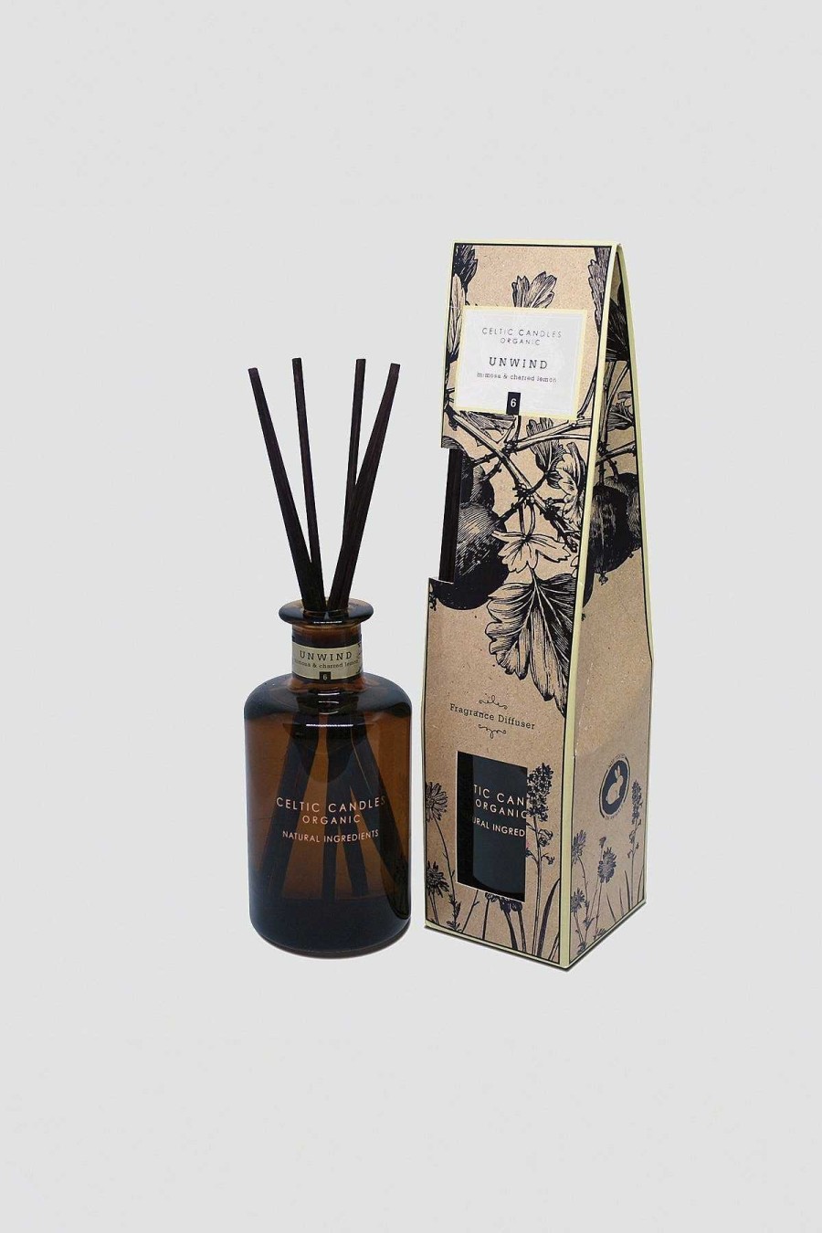 Homeware | Celtic Candles Organic Unwind Fragrance Diffuser