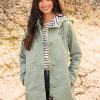 Coats & Jackets | Lighthouse Long Beachcomber Jacket In Pistachio