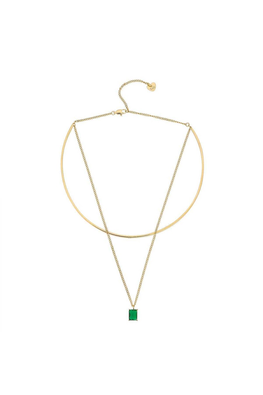 Boxed Gifts | Knight & Day Anika Emerald Necklace