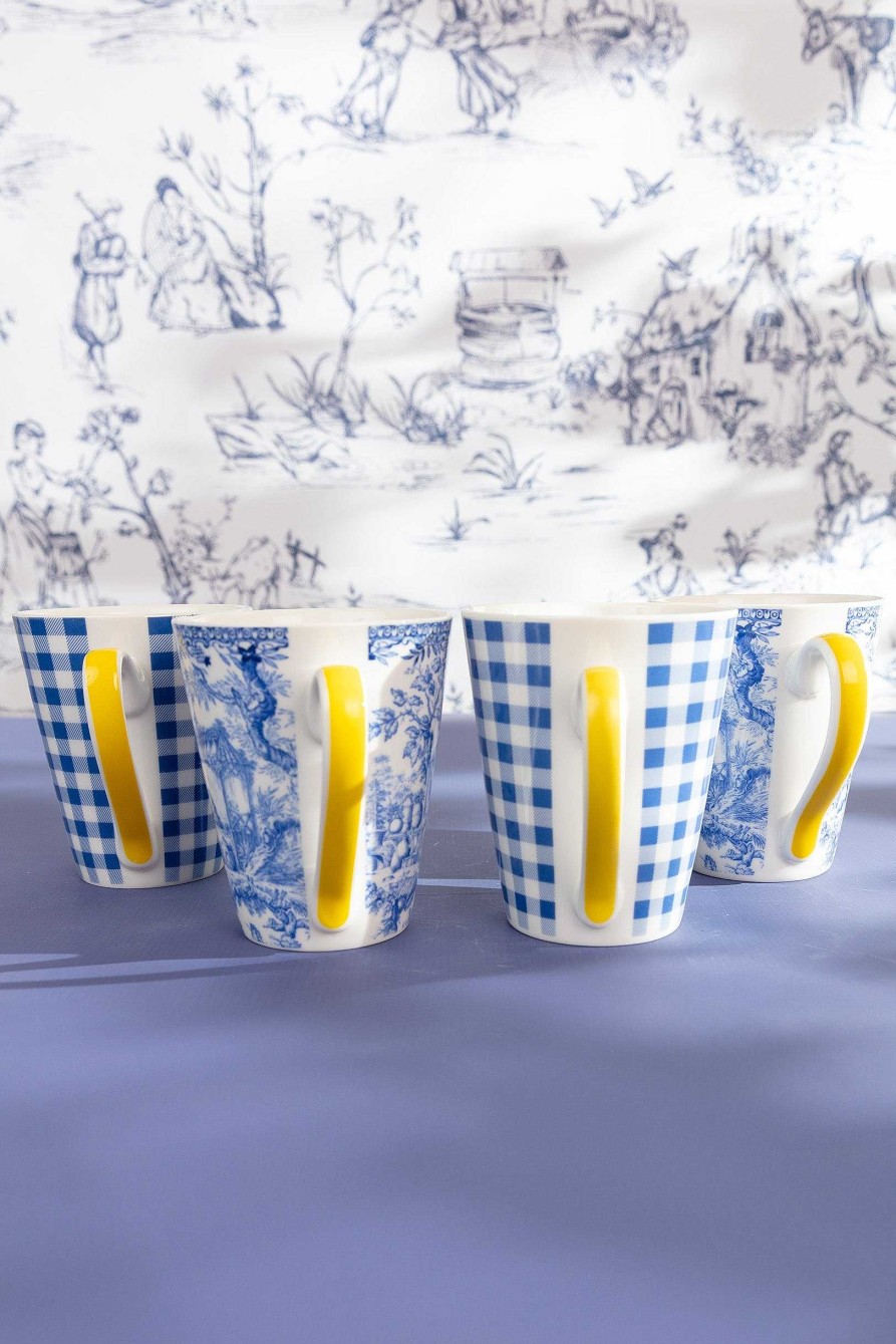 Homeware | Carraig Donn HOME Set Of 4 French Mugs