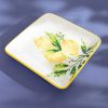 Homeware | Carraig Donn HOME Ceramic Lemon Square Plate