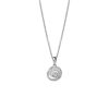 Boxed Gifts | Newbridge Silverware Jewellery Spiral Pendant With Clear Stones