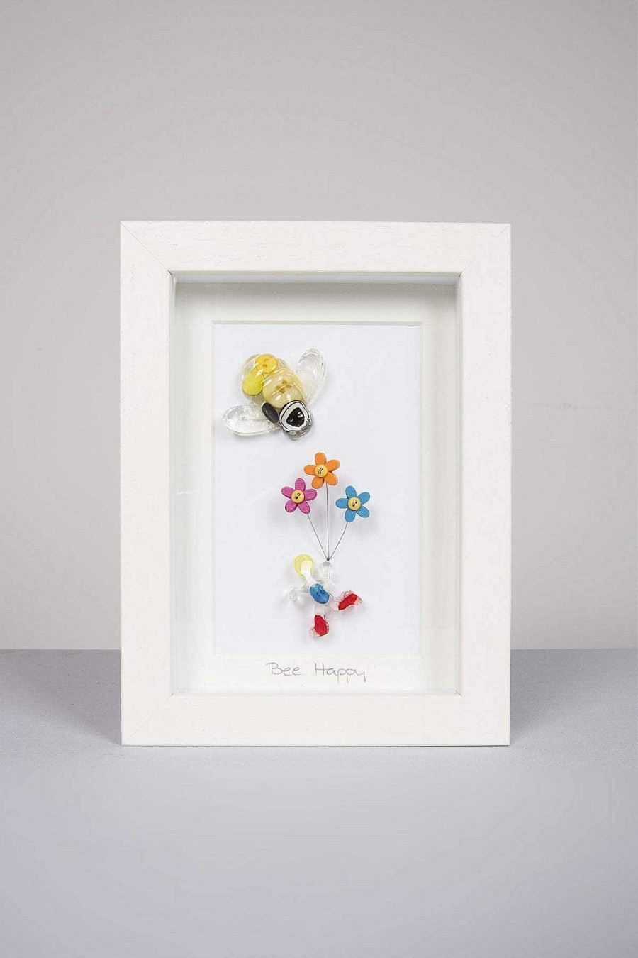 Homeware | Button Studio Bee Happy Wall Art