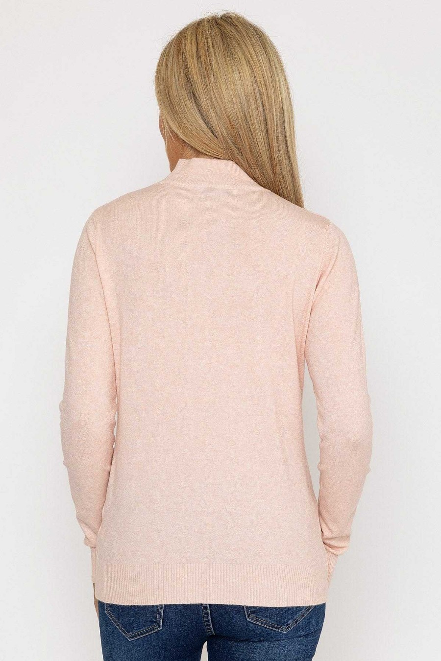 Jumpers & Cardigans | J'aime la Vie Turtleneck Knit In Pink