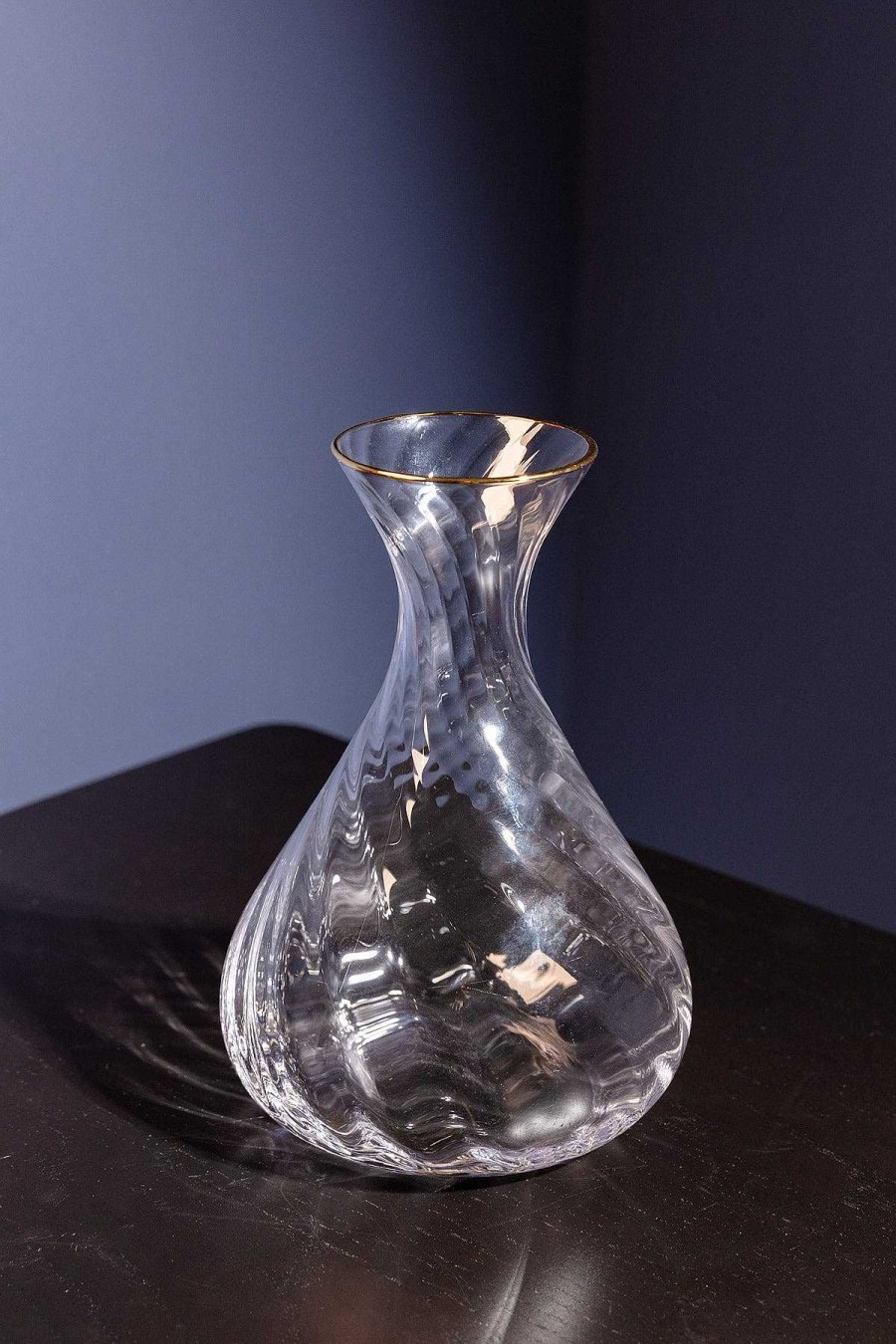 Homeware | Atticus & Stone Aster Gold Trimmed Wine Carafe