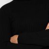 Jumpers & Cardigans | Rowen Avenue Rib Roll Neck Knit In Black