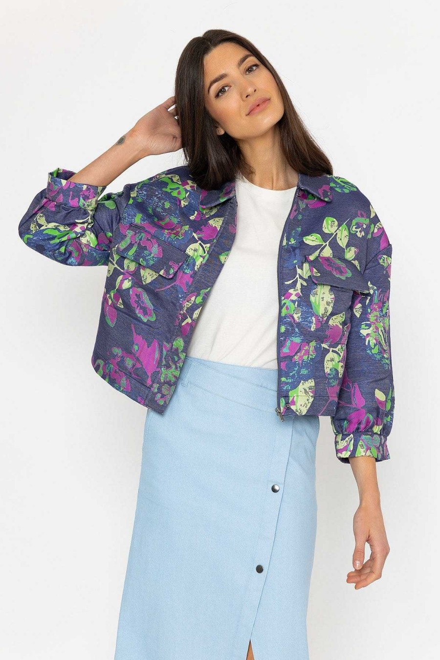 Coats & Jackets | Cks Fashion Jaira Cropped Jacket