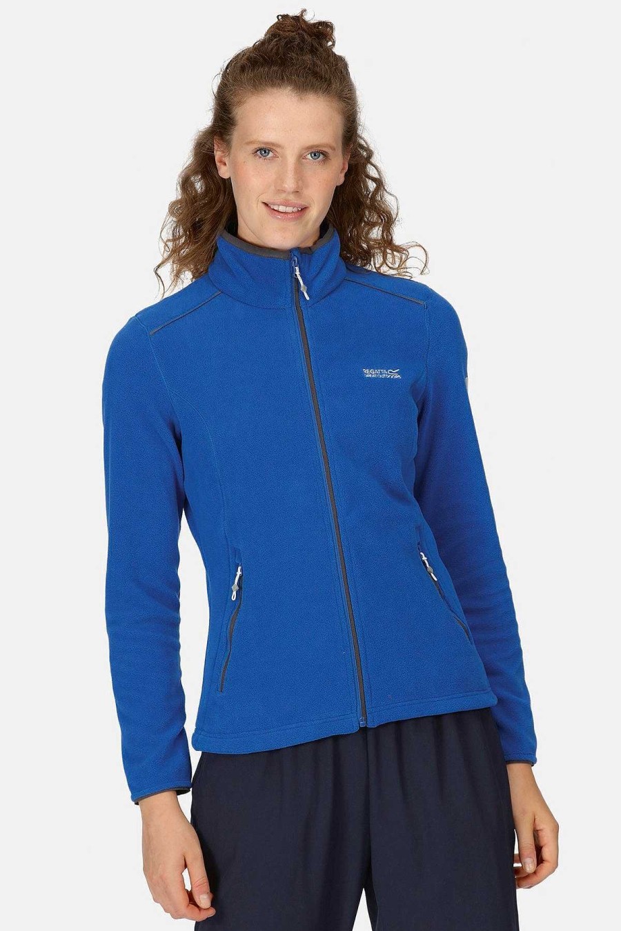 Hoodies & Sweatshirts | Regatta Women'S Floreo Iv Full Zip Fleece In Olympian Blue