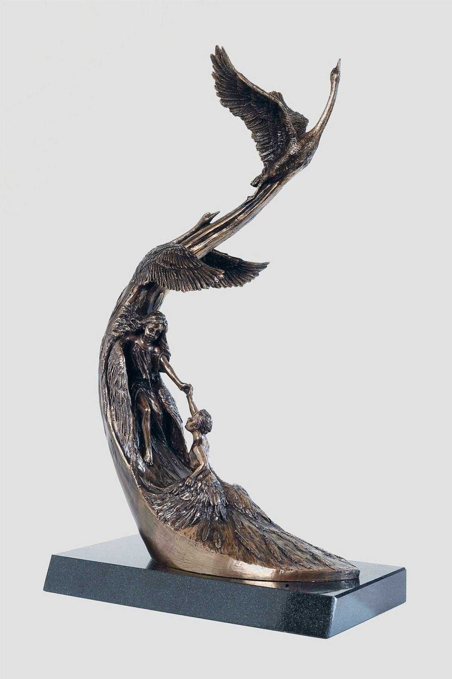 Homeware | Genesis Children Of Lir Bronze Sculpture