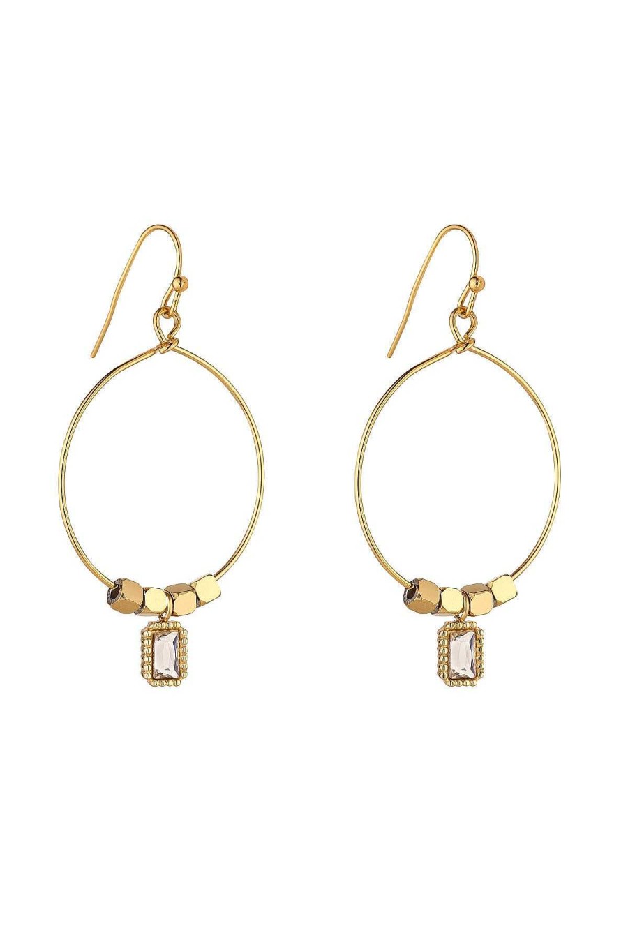 Special Offers | Knight & Day Keilani Clear Stone Earrings