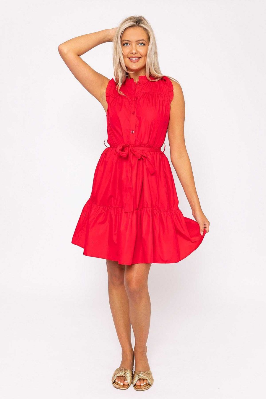 Sale Dresses | Kelly & Grace Weekend Pink Poplin Mini Dress