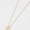 Necklaces | Joularie Flower Necklace In Gold