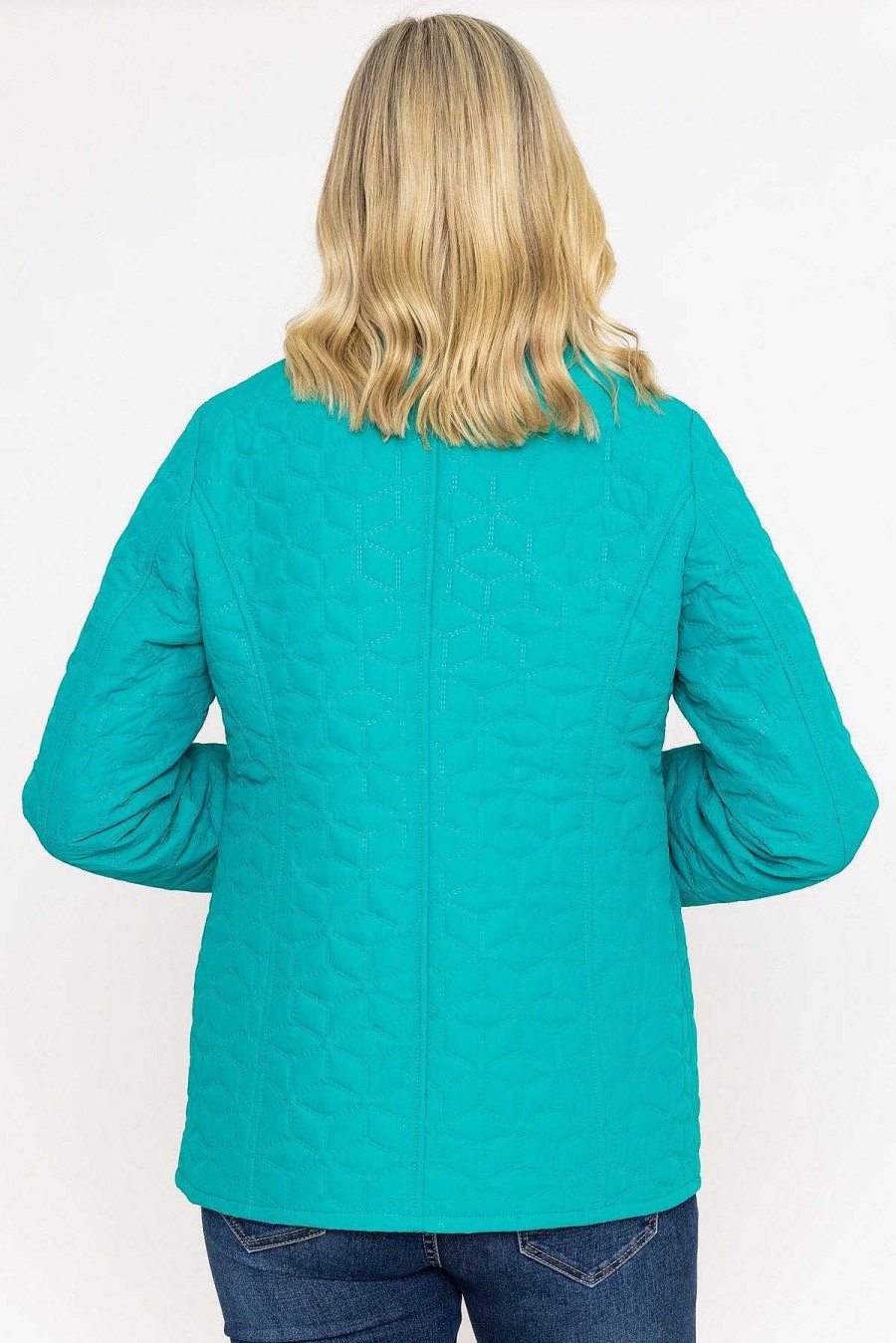 Coats & Jackets | Voulez Vous Green Quilted Jacket