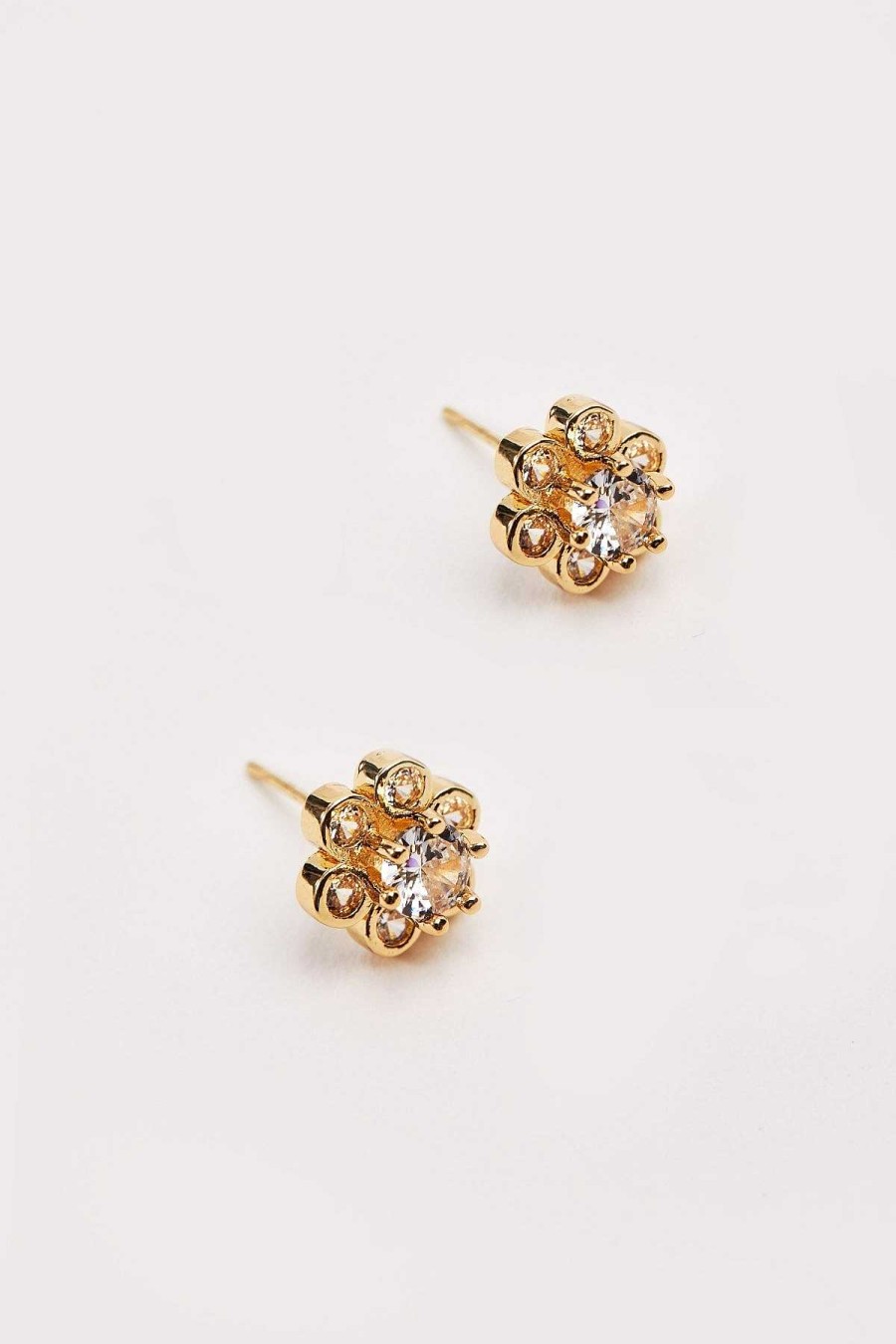 Boxed Gifts | Soul Jewellery Gold Flower Earrings