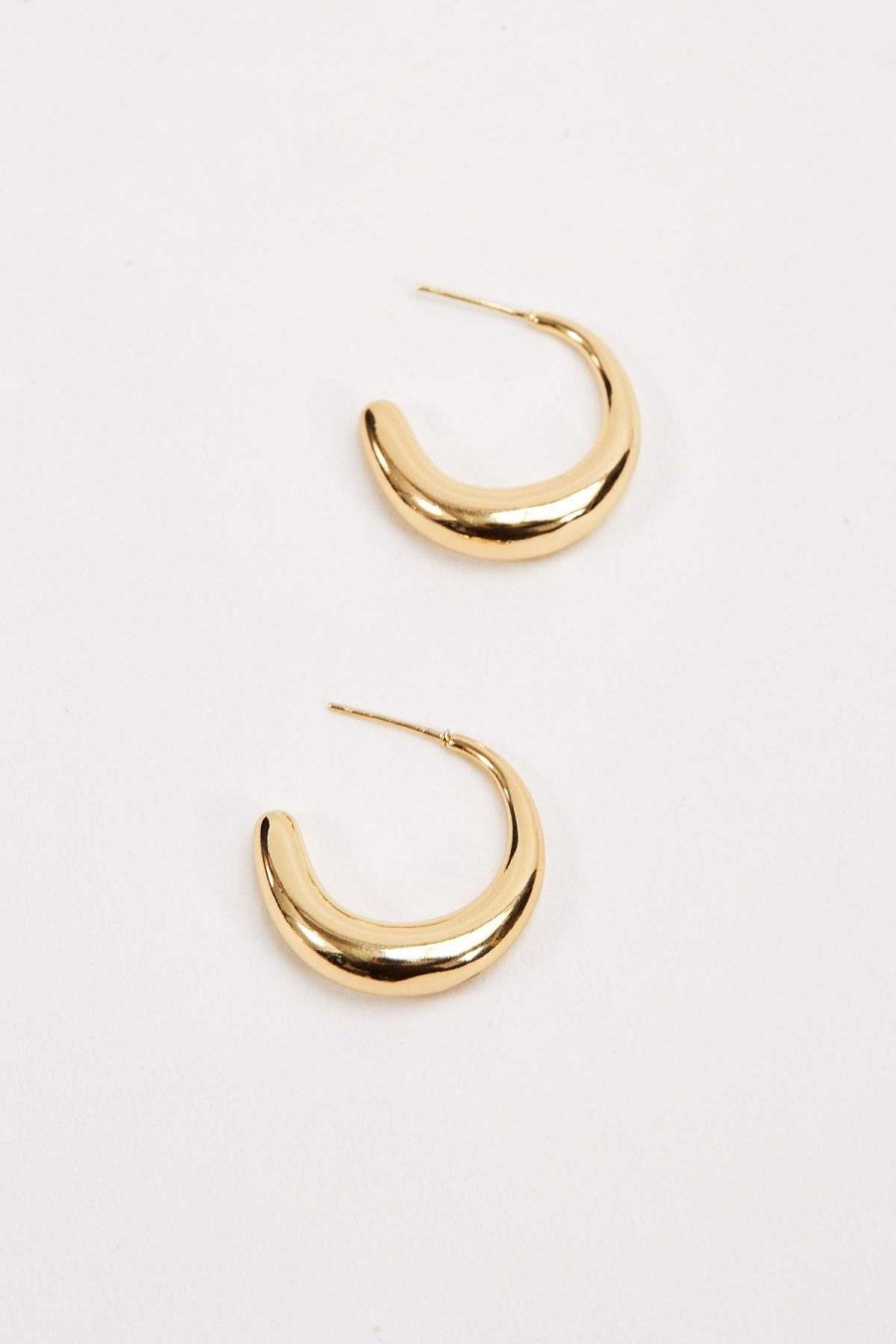 April Edit | Soul Jewellery Gold Open Hoop Earrings