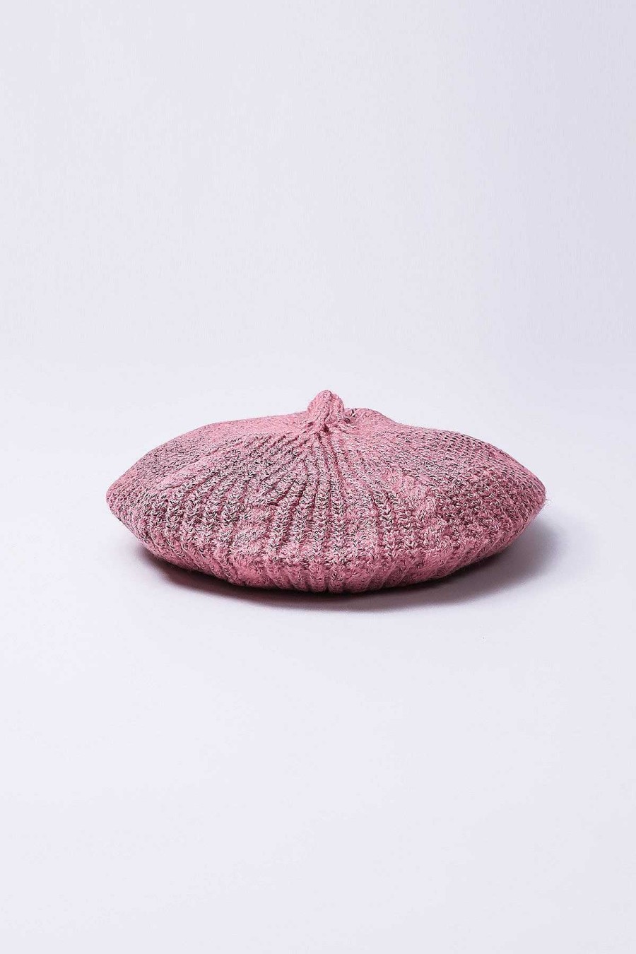 Hats | SOUL Accessories Knitted Beret In Pink