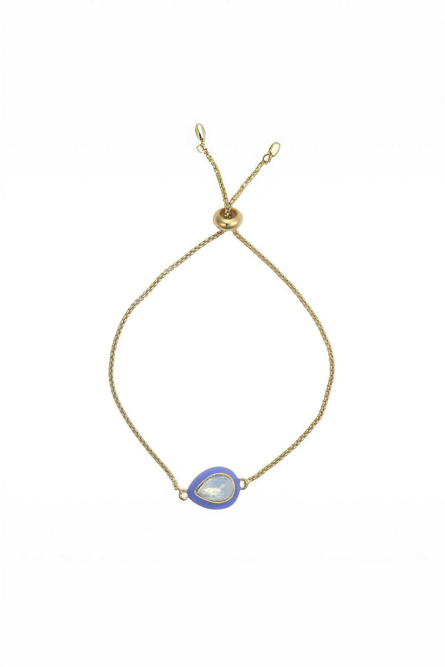 Bracelets | Knight & Day Purple Enamel And Opal Bracelet